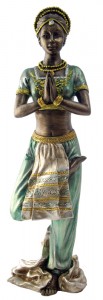0054 yoga statues