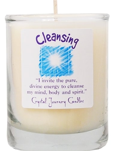 White Soy Cleansing Ceremonial Votive Candle